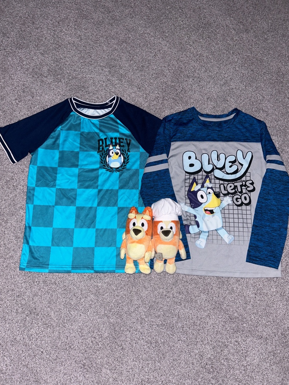 Bluey Boys’ (8) Active Shirts & Plush